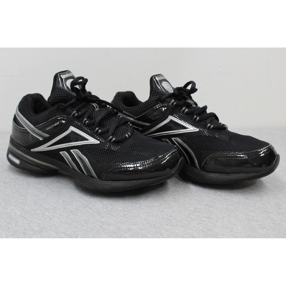 Reebok Sneaker Womens 7 Black EasyTone SmoothFit Walking Shoe J21970 Toning
